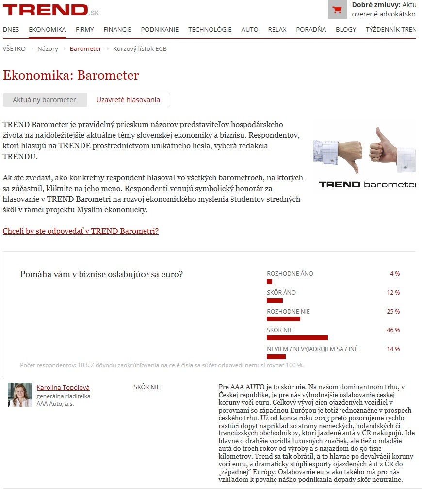 trend barometer