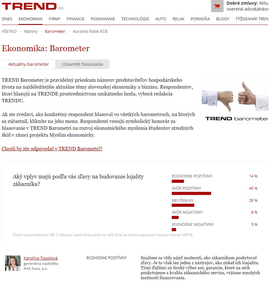 trend barometer