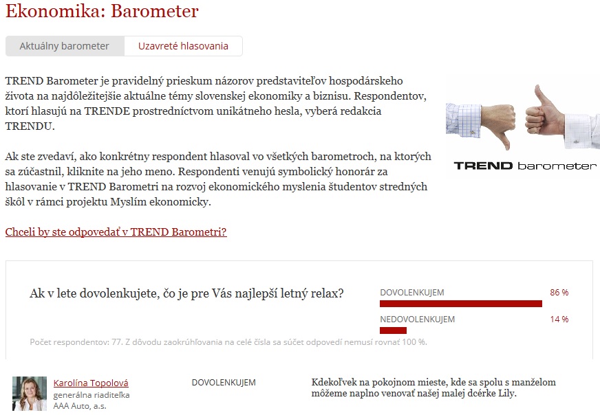 trend barometer