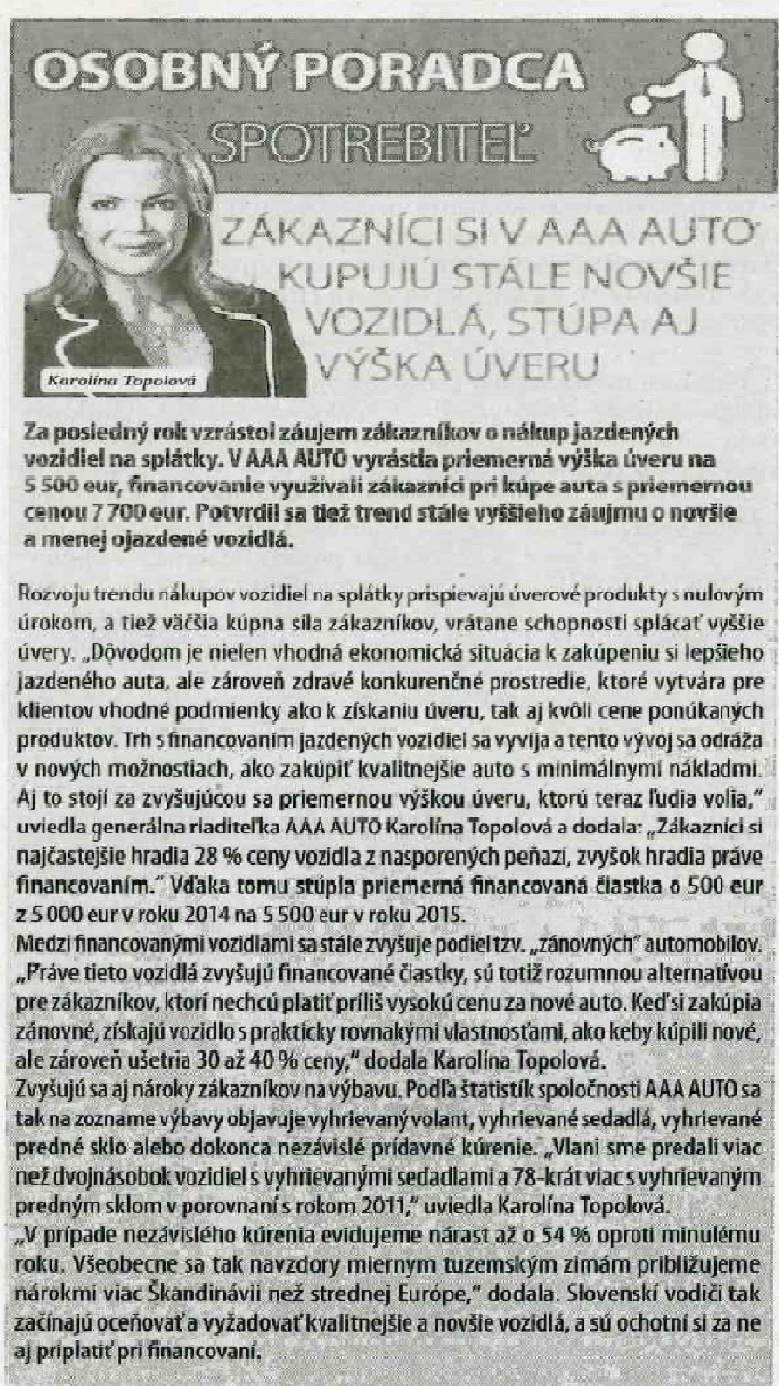 naše novinky