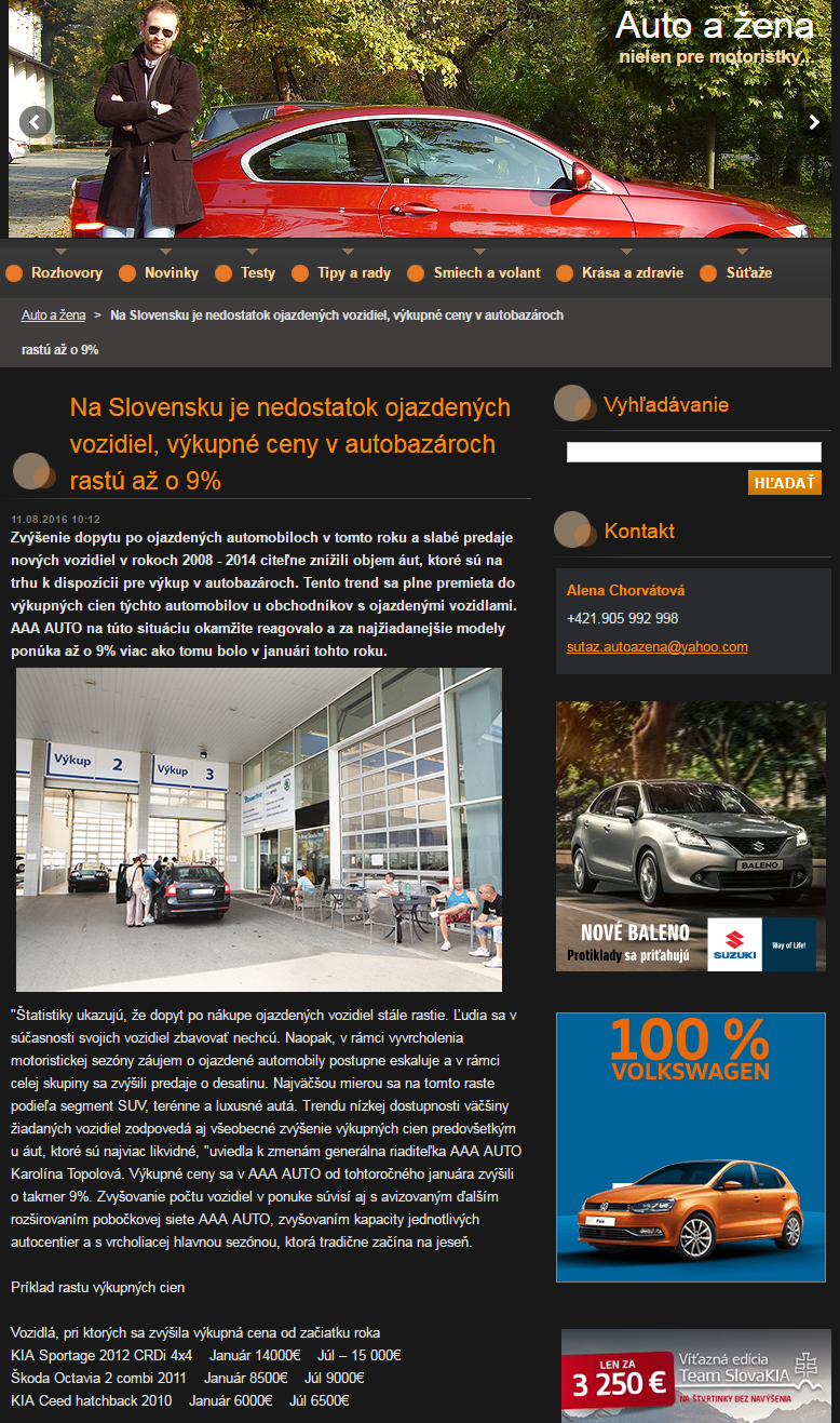autožena