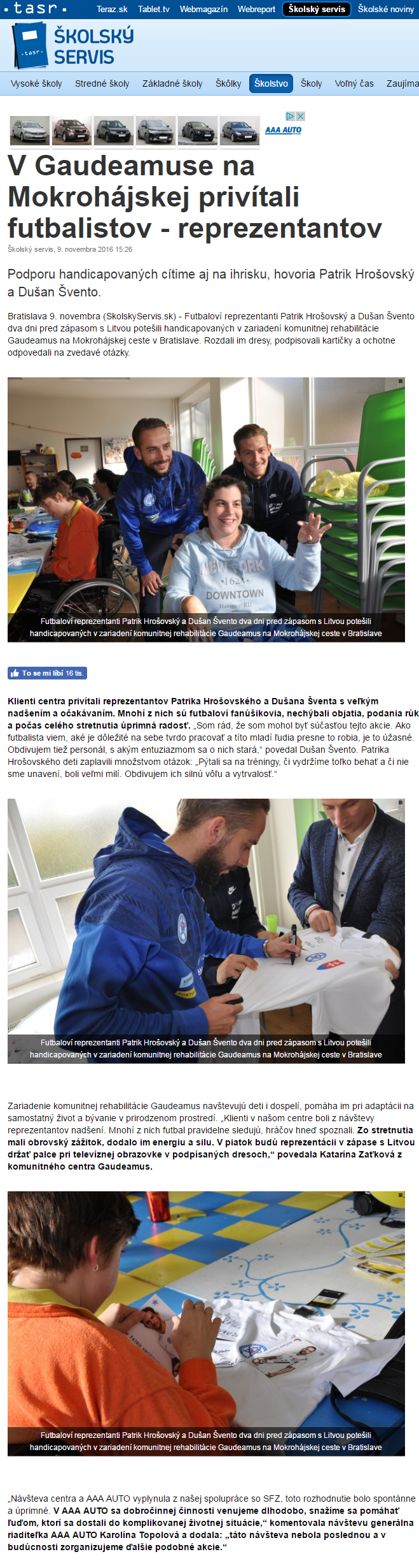 20161109 - V Gaudeamuse na Mokrohájskej privítal_ skolskyservis.